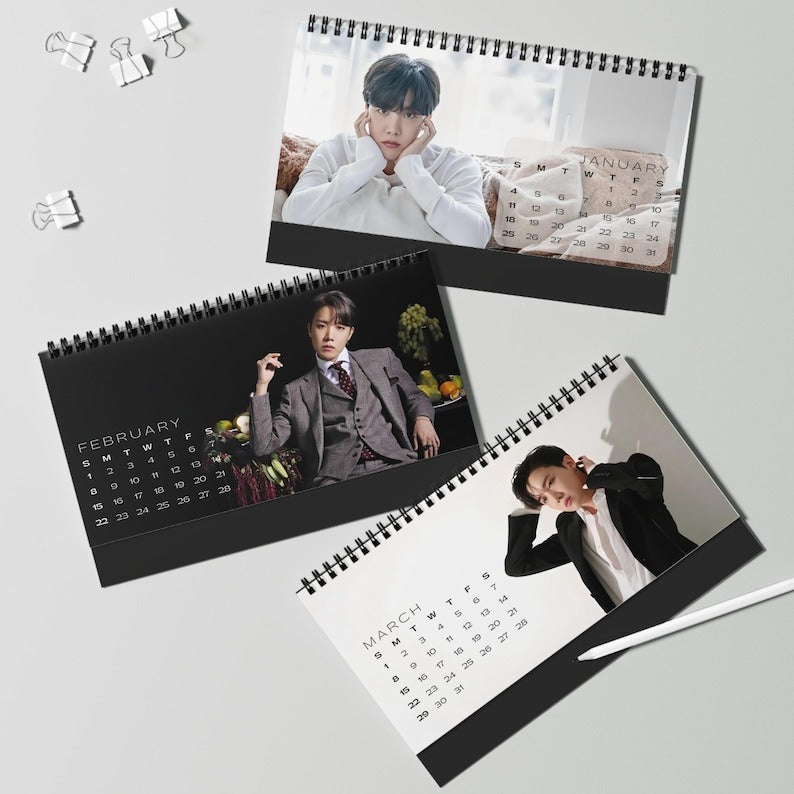 WAVESTEEᵀᴹ BTS J-hope 2026 Desktop Calendar