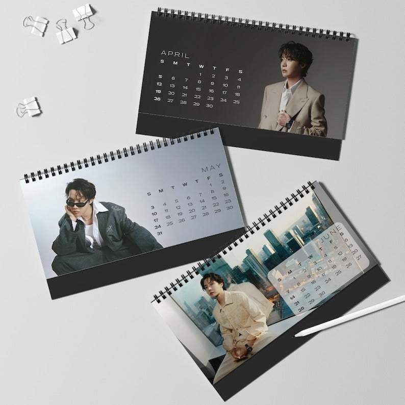 WAVESTEEᵀᴹ BTS J-hope 2026 Desktop Calendar