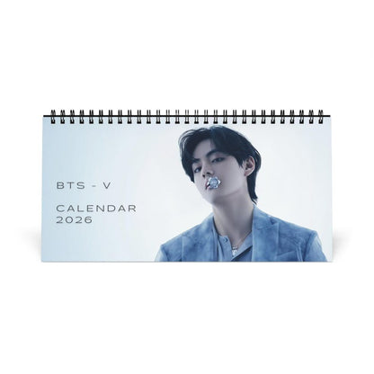 WAVESTEEᵀᴹ Kim Taehyung K-Pop 2026 Desktop Calendar