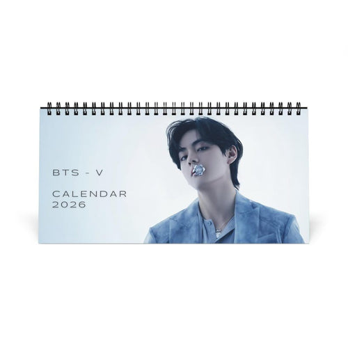 WAVESTEEᵀᴹ Kim Taehyung K-Pop 2026 Desktop Calendar