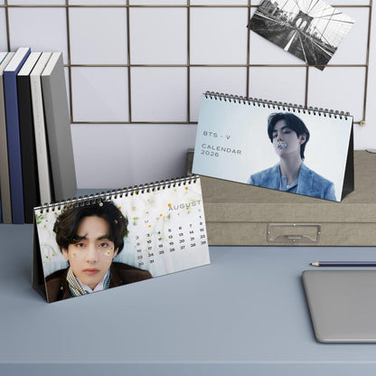 WAVESTEEᵀᴹ Kim Taehyung K-Pop 2026 Desktop Calendar