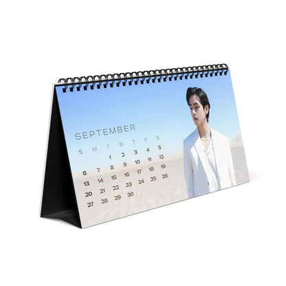 WAVESTEEᵀᴹ Kim Taehyung K-Pop 2026 Desktop Calendar