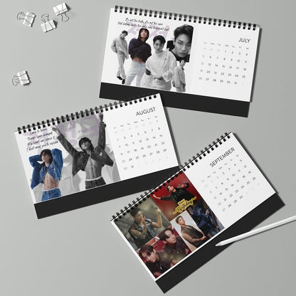 WAVESTEEᵀᴹ Jungkook Jeans 2026 Desktop Calendar