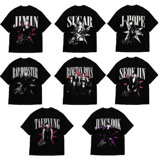 Vintage Seven Comfort Colors Shirt, Bangtan Kpop Merch, Retro 90s Shirt, Gifts For Fan