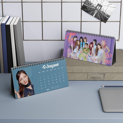 WAVESTEEᵀᴹ Twice 2026 Desk Calendar