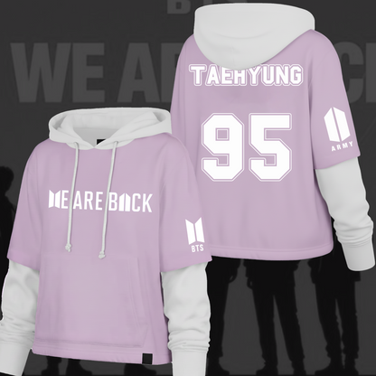 WAVESTEEᵀᴹ The Comeback Shortstop Hoodie BTS Back