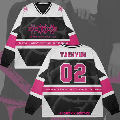 TXT 8th Abum Thorn Splicing Long Sleeved