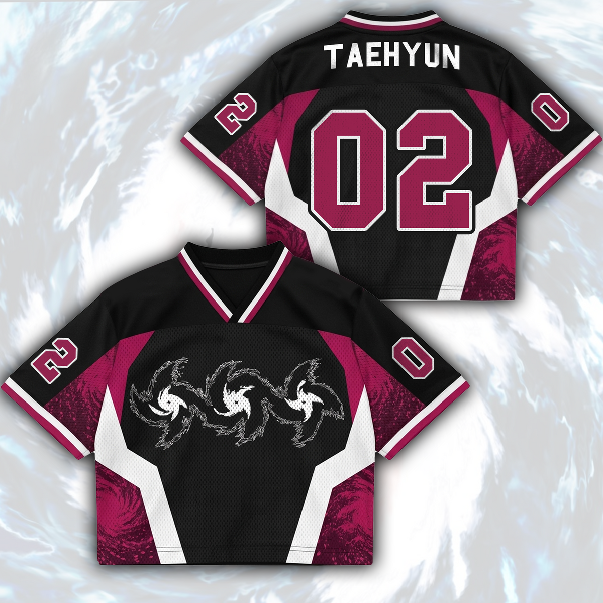 Epic TXT Steal The Wind World Tour Mixed Mesh Trikot Geschenk für Fans