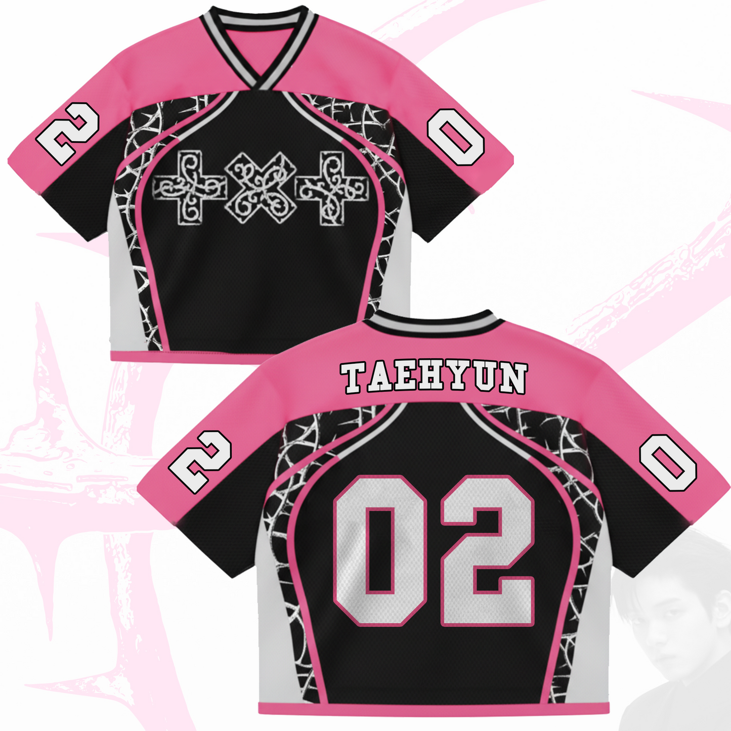 TXT New Album 7th Year Mixed Mesh Jersey Gifts