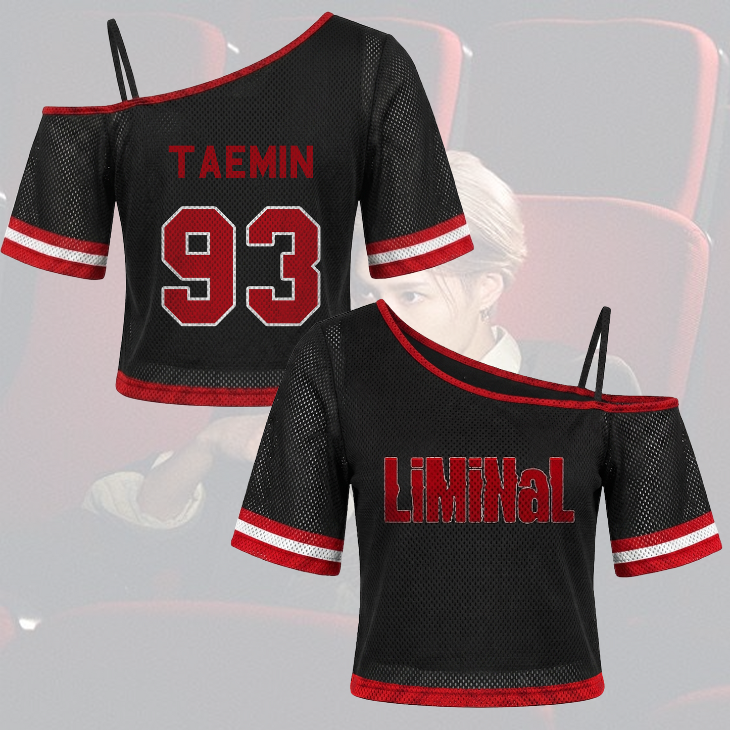 Liminal Taemin World Tour Off Shoulder Mesh Gift For Fans