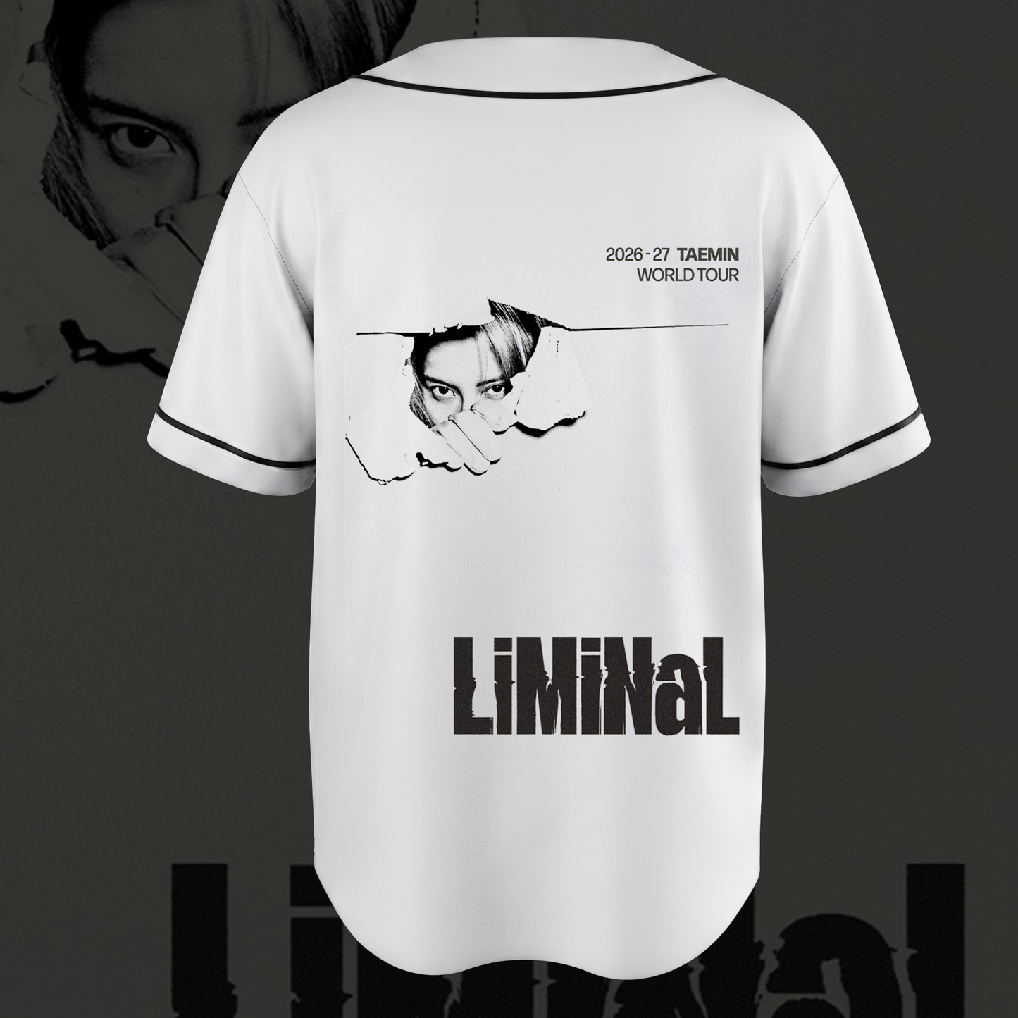 Taemin LiminaL World Tour Baseball Jersey Gift For Fans