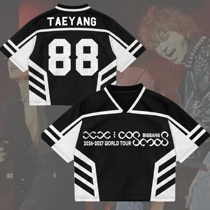 Still Life Keys Bigbang Cosmos World Tour Mixed Mesh Jersey Gift For VIP