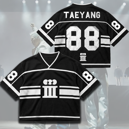 Trendy BIGBANG BiiiG Cosmos Tour Mixed Mesh Jersey Cool Fan Gift