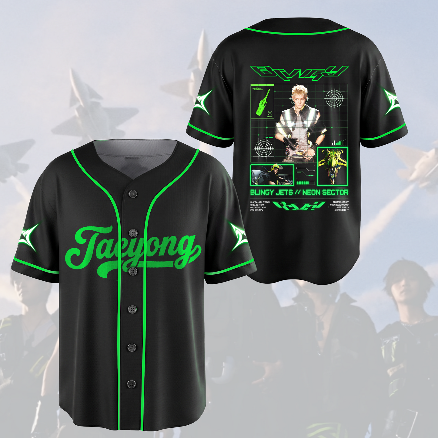 Blingy Album NCT 127 Baseball Jersey Gift For Fans