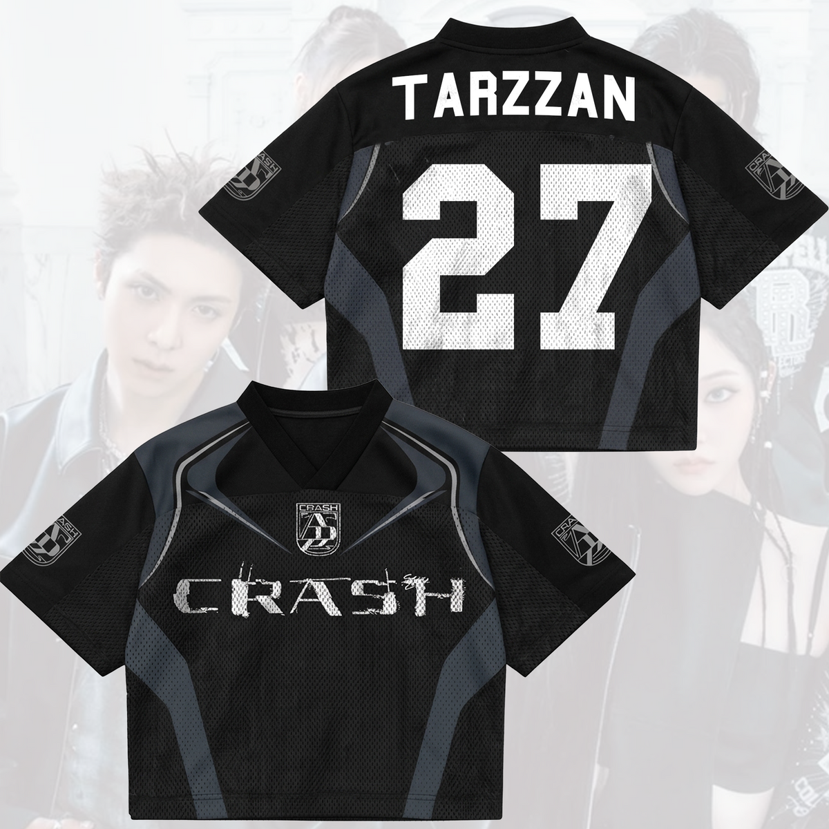 Allday Project Crash Album Comeback Mixed Mesh Jersey Gift For Fans