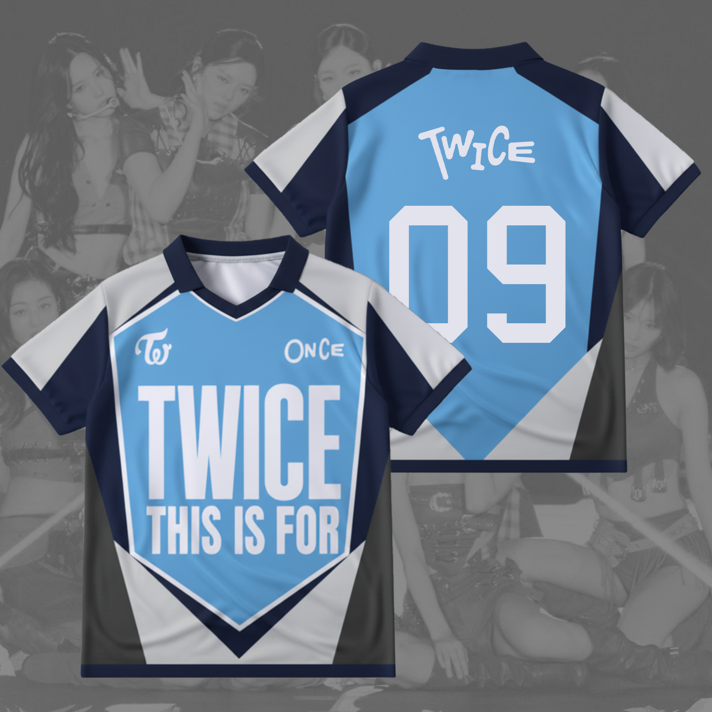 Twice This Is For Tour Ver 2 Winged Neck Baseball Shirt Gift For Fans