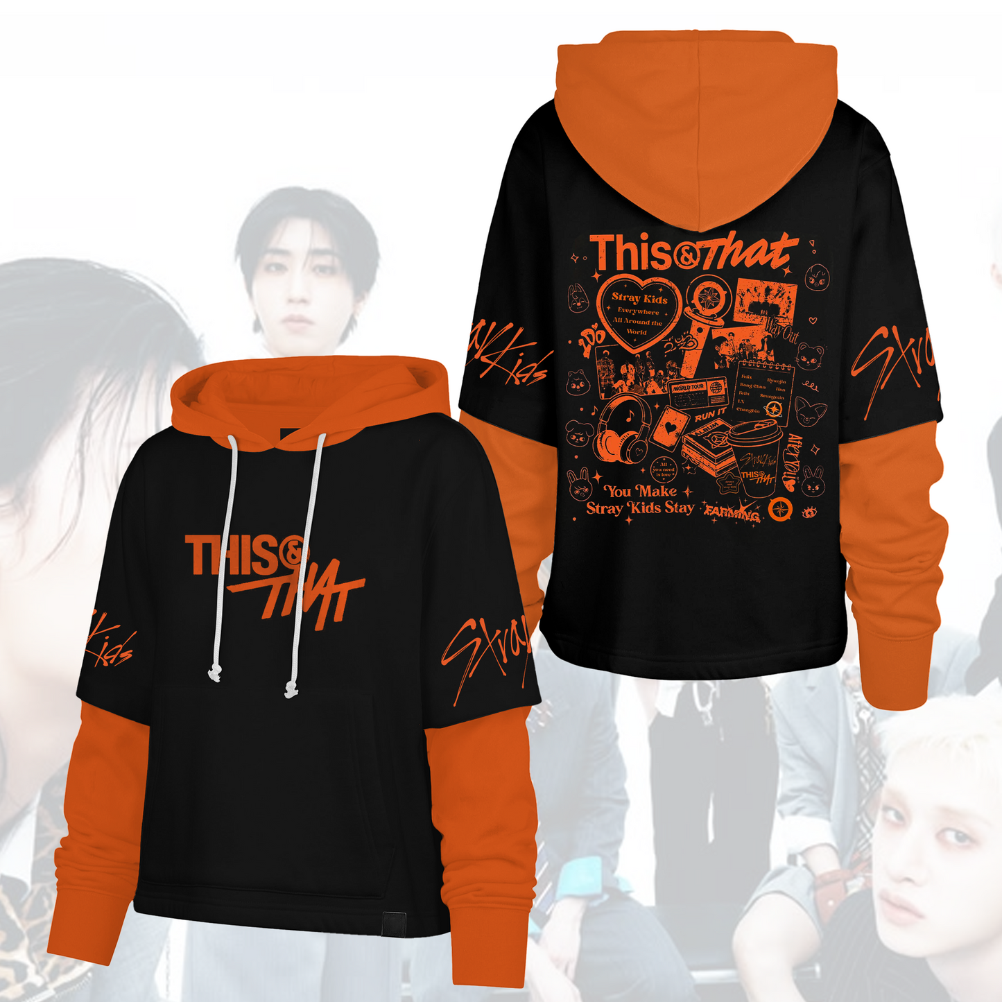 Stray Kids This & That Album Tracklist Shortstop Hoodie Gifts For Stay