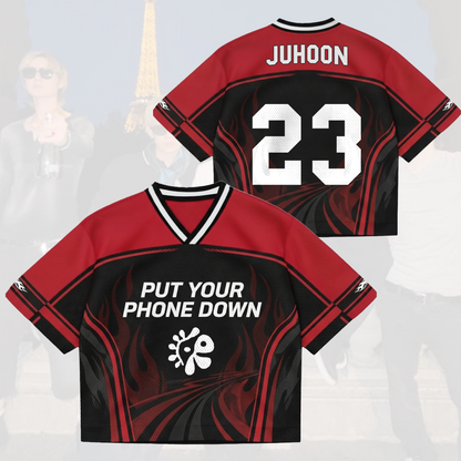 Cortis Put Your Phone Down 2026 Tour Mixed Mesh Jersey Gift For Coer