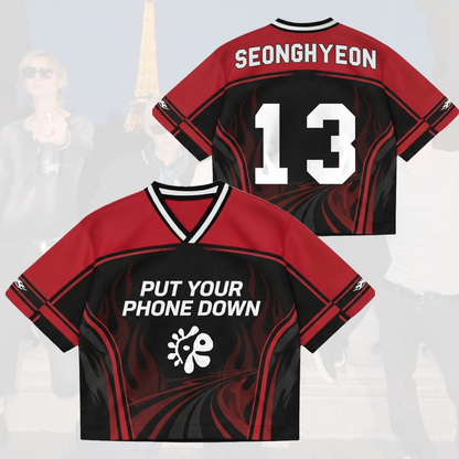 Cortis Put Your Phone Down 2026 Tour Mixed Mesh Jersey Gift For Coer