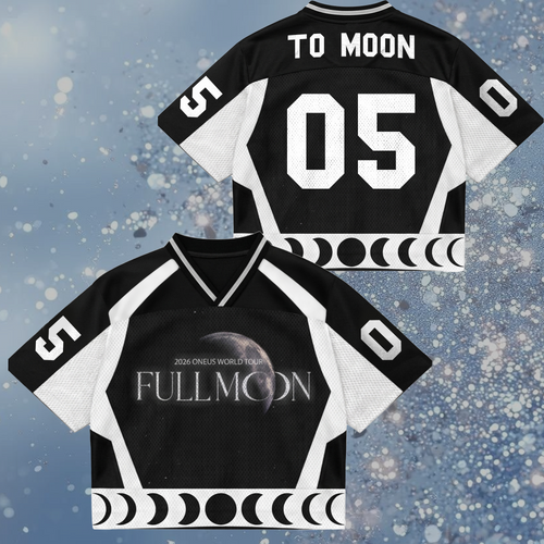 Oneus Full Moon World Tour  Mixed Mesh Jersey Gift For Fans