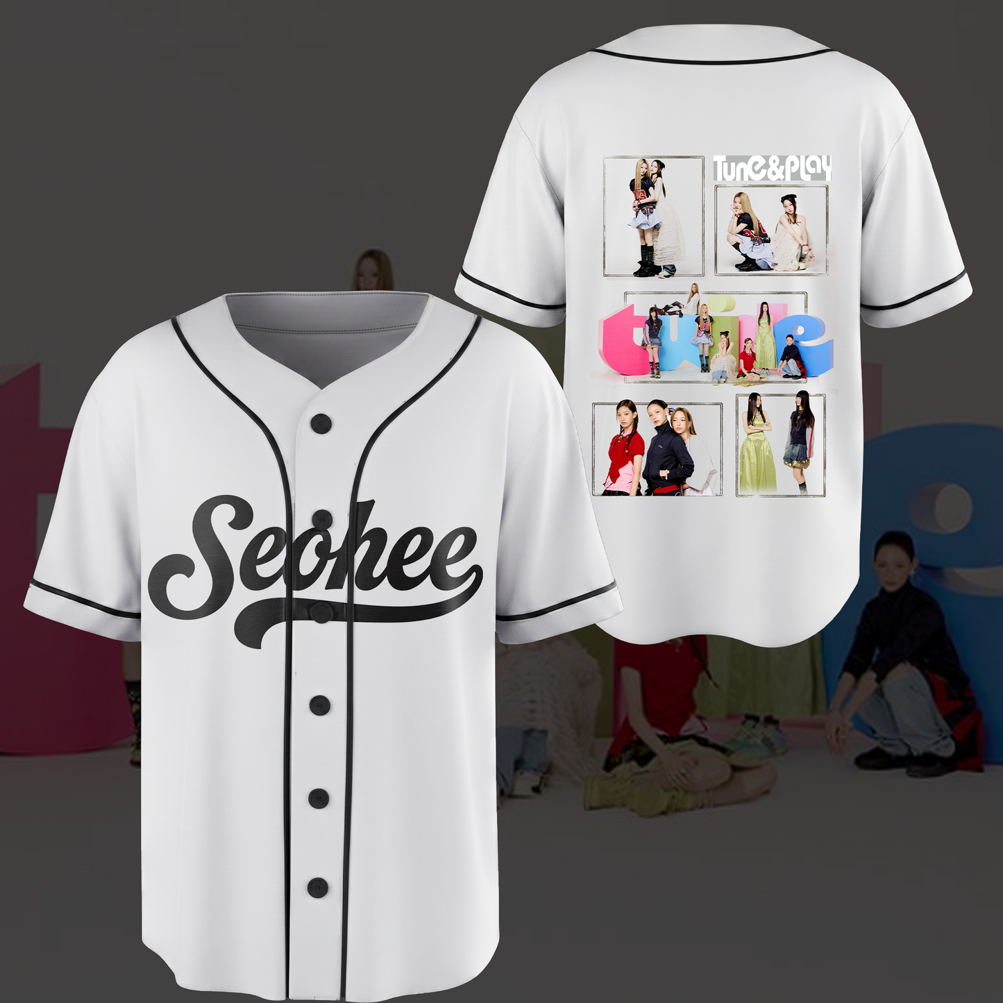 Electric Tuide Tune & Play Album Baseball Jersey Gift For Fans