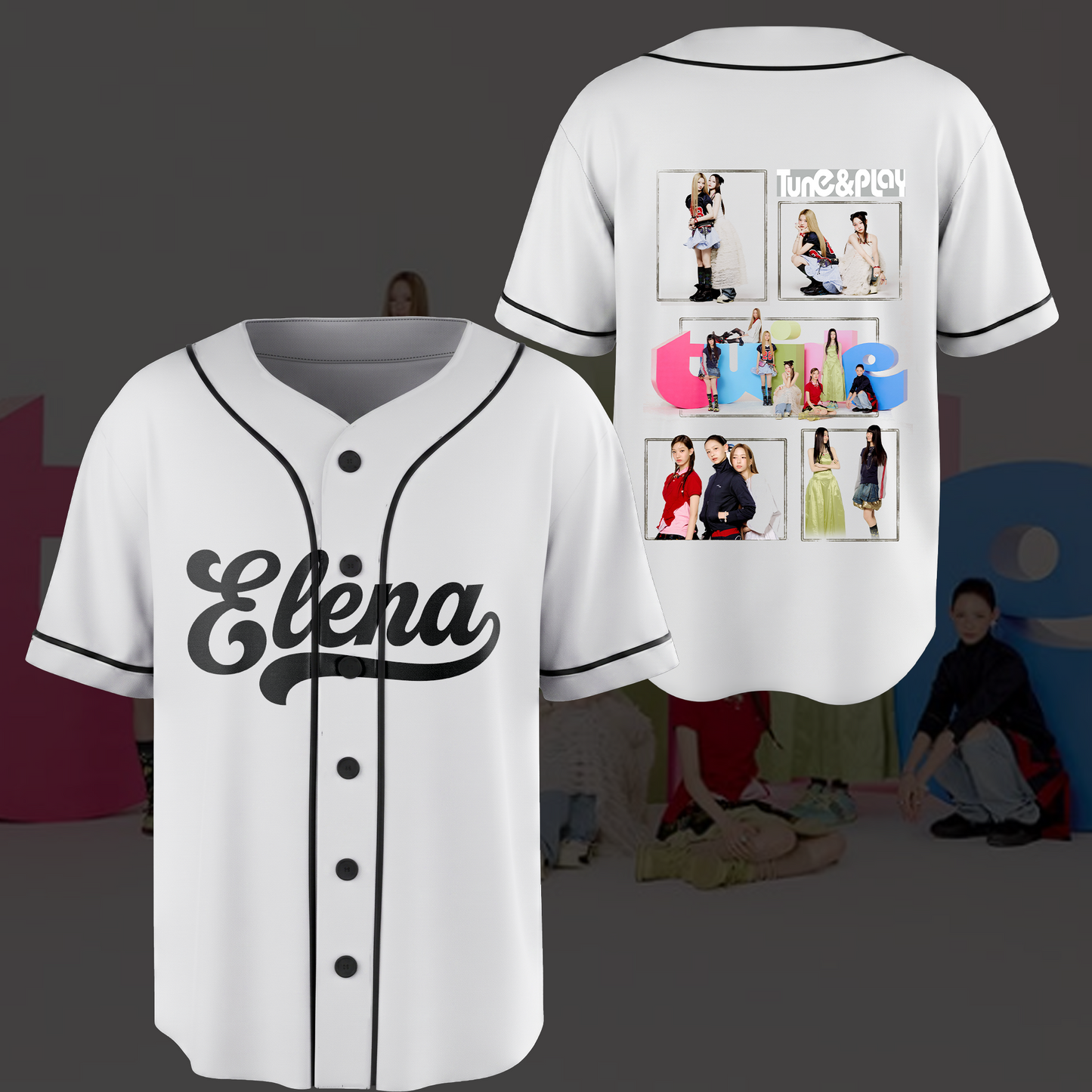 Electric Tuide Tune & Play Album Baseball Jersey Gift For Fans