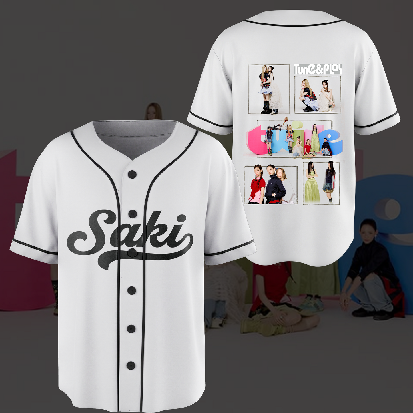 Electric Tuide Tune & Play Album Baseball Jersey Gift For Fans