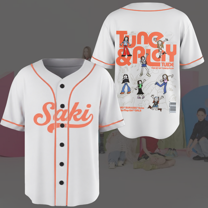 Tuide First Stand New Album Baseball Jersey Gift For Fans
