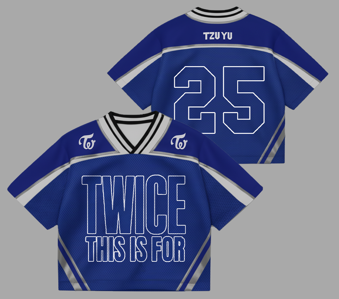 Twice Queen This Is For Tour Mixed Mesh Jersey Gift For Fans