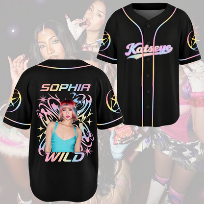 Festival Style KATSEYE Baseball Jersey The Wildworld Tour Outfit Fan Gifts