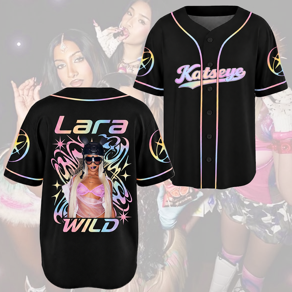 Festival Style KATSEYE Baseball Jersey The Wildworld Tour Outfit Fan Gifts