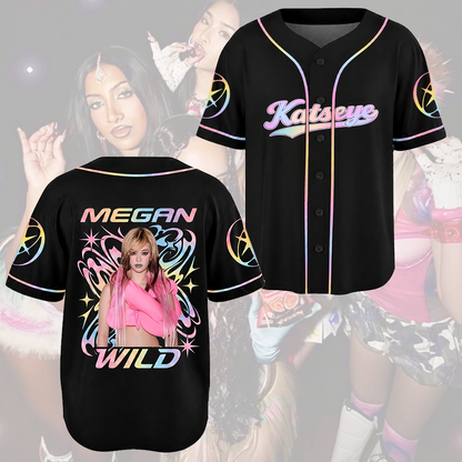 Festival Style KATSEYE Baseball Jersey The Wildworld Tour Outfit Fan Gifts