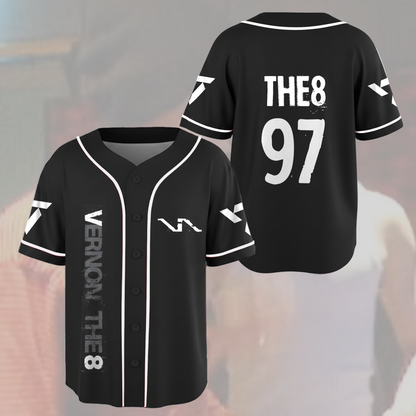 V8 Vernon The8 Unit Mini Album Seventeen Baseball Jersey Fan Edition