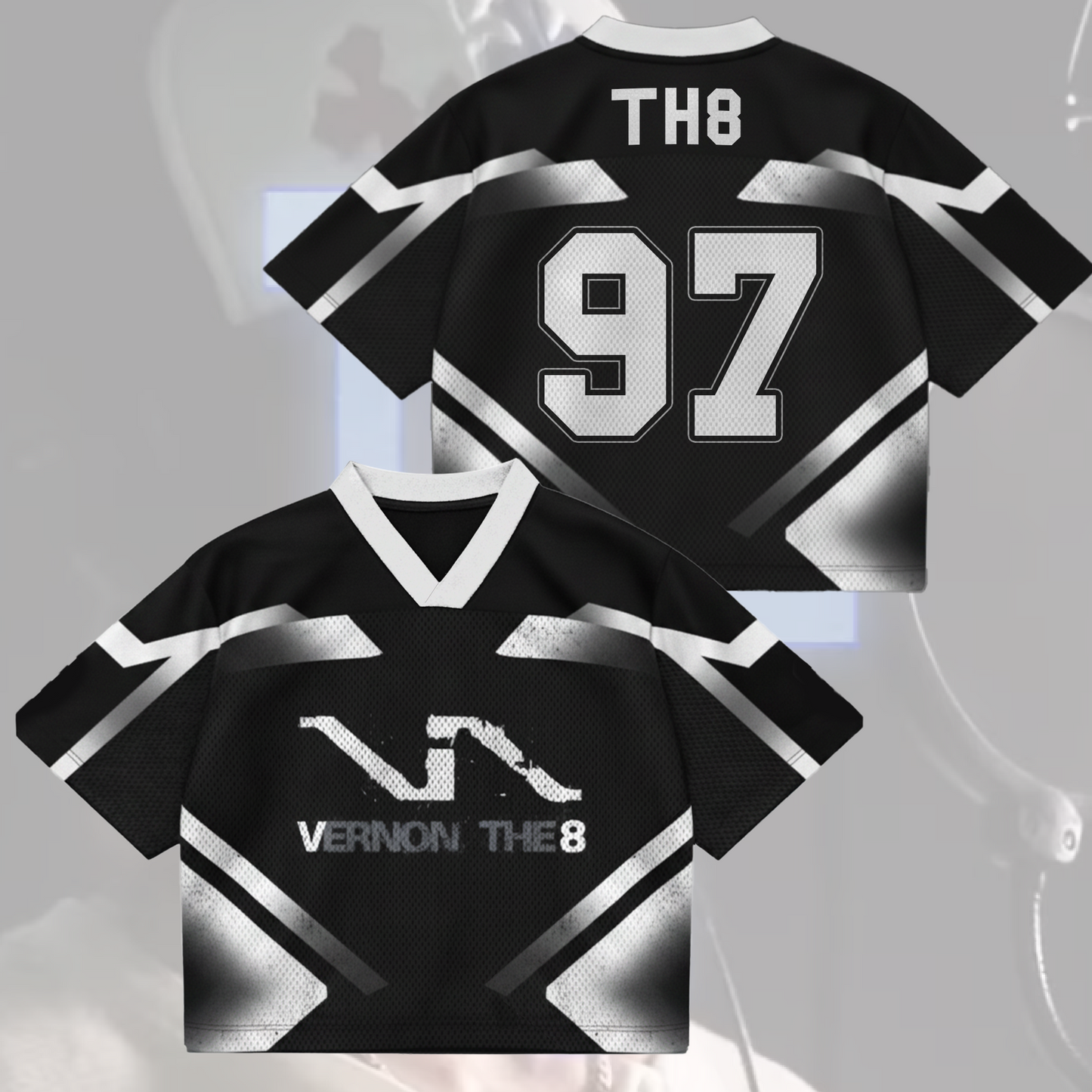 The8 Vernon V8 First Mini Album Seventeen Mixed Mesh Jersey Gift For Fans