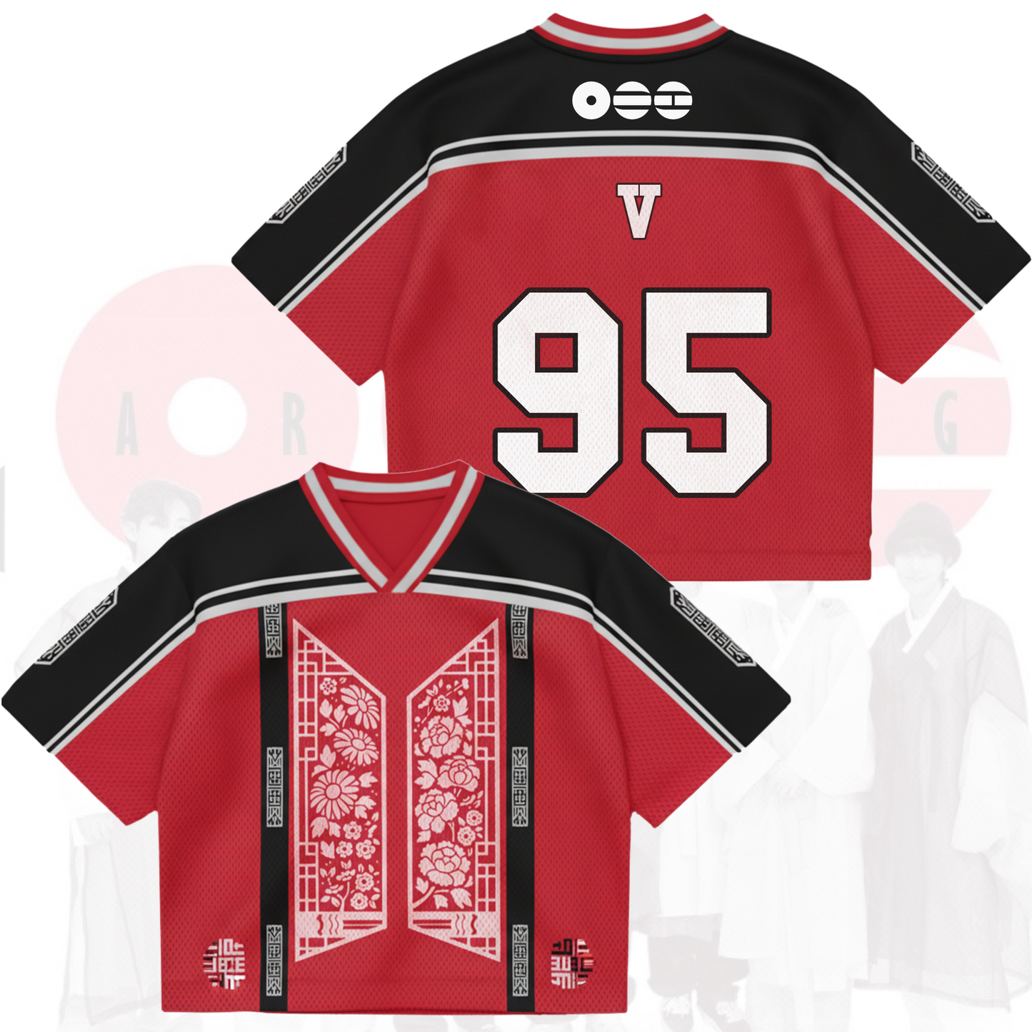 Regal Arirang Album Mixed Mesh Jersey Gifts For Lovers