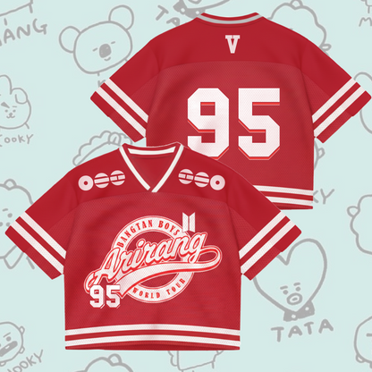 BTS 2026 Arirang World Tour Mixed Mesh Jersey