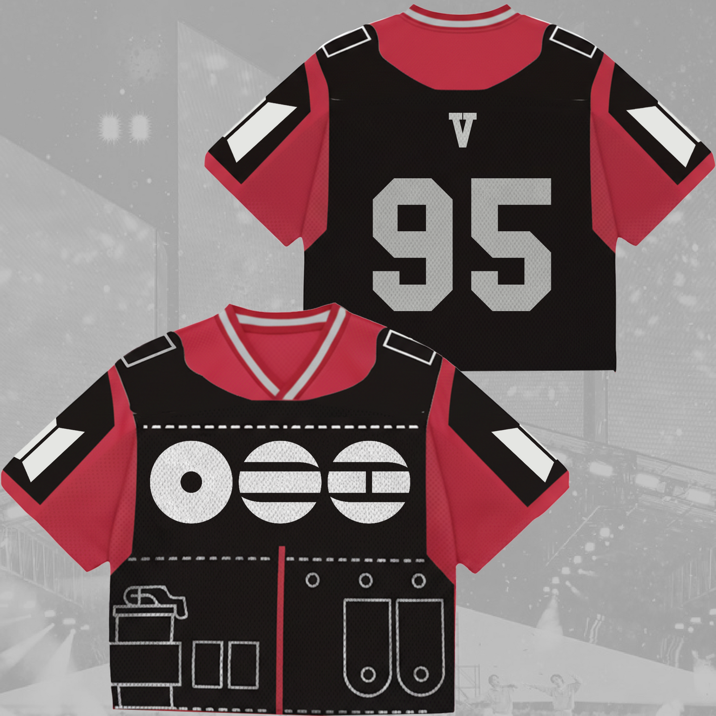 Comeback Album Bulletproof BTS Mixed Mesh Jersey ARMY Gifts