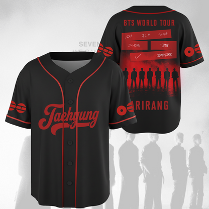 Arirang BTS World Tour Baseball Jersey Gifts For Lovers