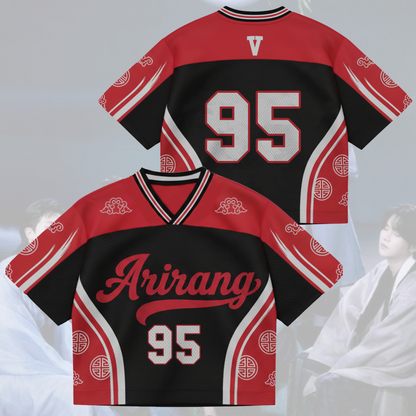 Arirang Album Mixed Mesh Jersey Gifts For Lovers