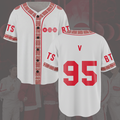 OT7 Reunion Traditional BTS World Tour Baseball Jersey