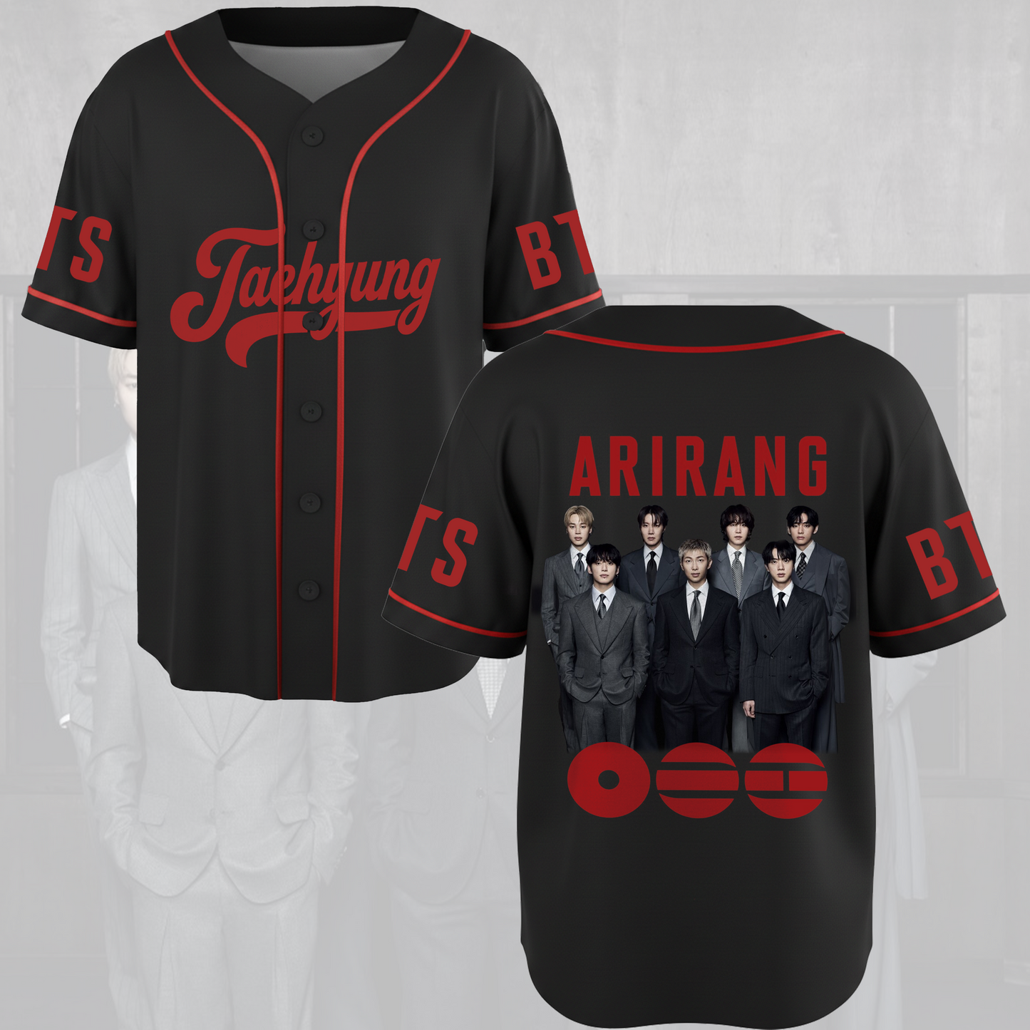 Arirang Album BTS Baseball Jersey Gifts For Army