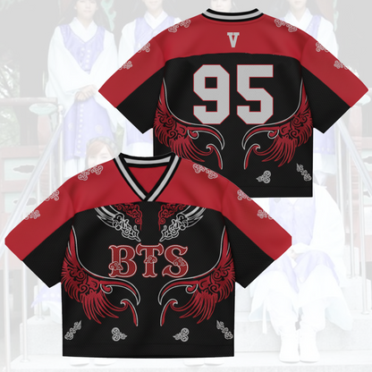 BTS Arirang World Tour Mixed Mesh Jersey Gifts