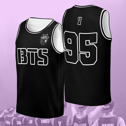 BTS Uniform Sleeveless Jersey Tank Top