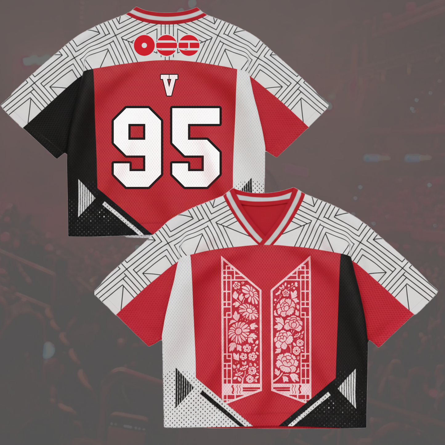 Bridge Arirang World Tour Mixed Mesh Jersey Gifts For Lovers