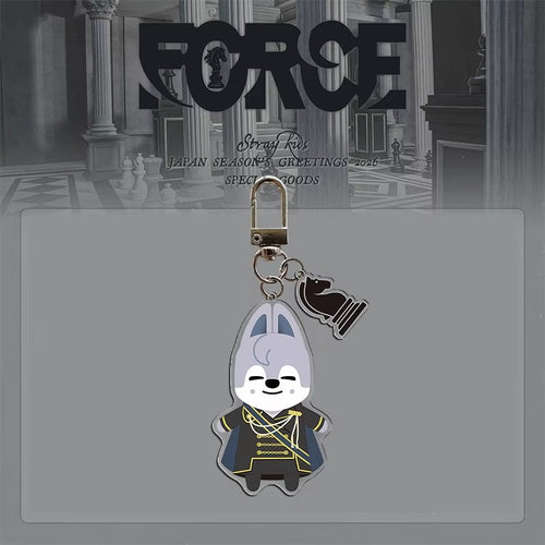 WAVESTEEᵀᴹ SKZO FORCE Japan 2026 Season's Greeting Acrylic Keychain