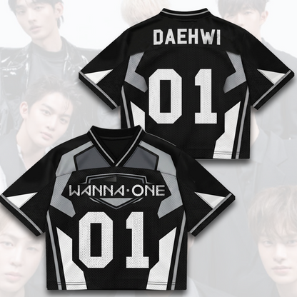 Wanna One Day Of Come Back Mixed Mesh Jersey Gift For Fans