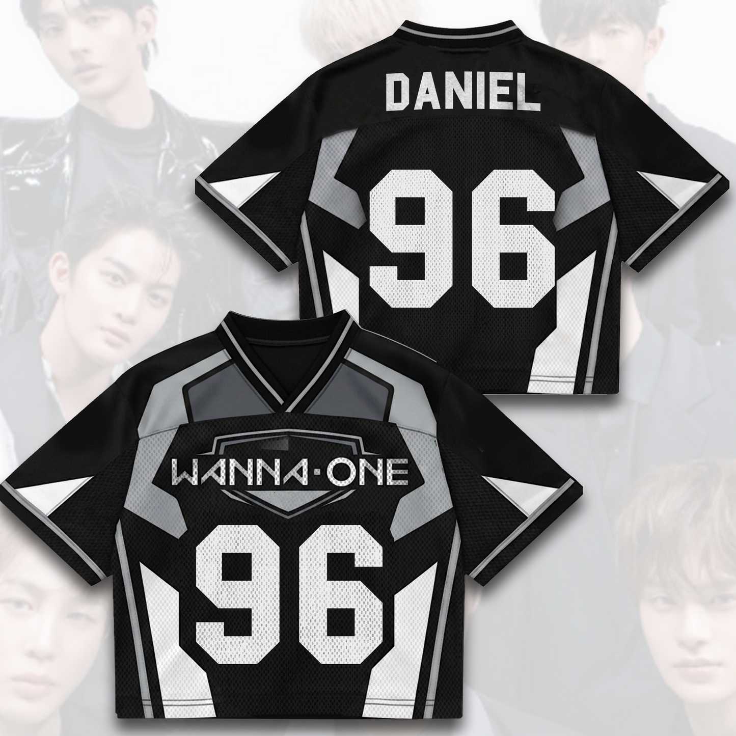 Wanna One Day Of Come Back Mixed Mesh Jersey Gift For Fans
