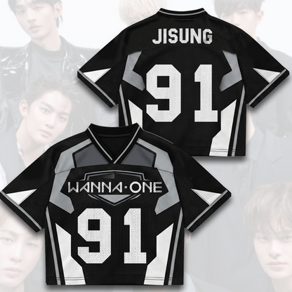 Wanna One Day Of Come Back Mixed Mesh Jersey Gift For Fans