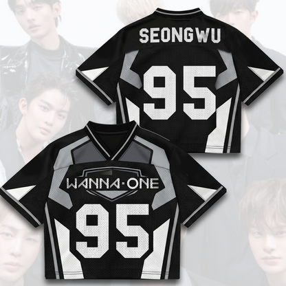 Wanna One Day Of Come Back Mixed Mesh Jersey Gift For Fans