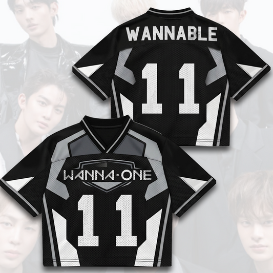 Wanna One Day Of Come Back Mixed Mesh Jersey Gift For Fans